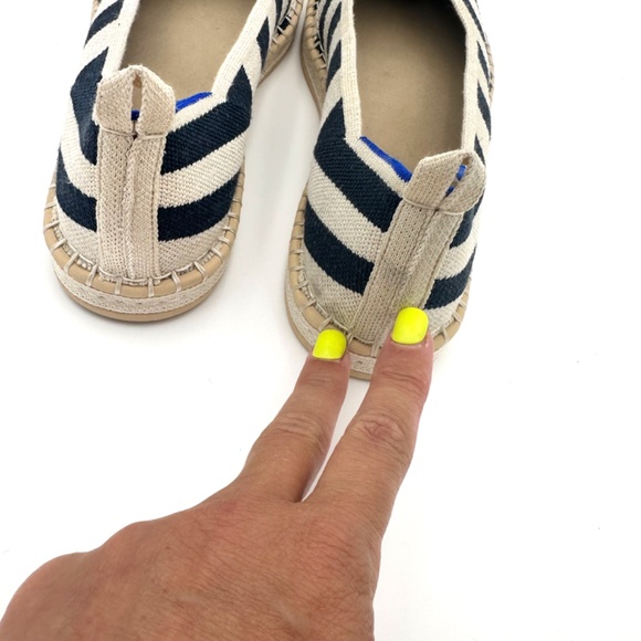 NEW Rothy's Slip On Shoes Navy Blue The Espadrille Flat Women's Size 11 - Picture 10 of 11
